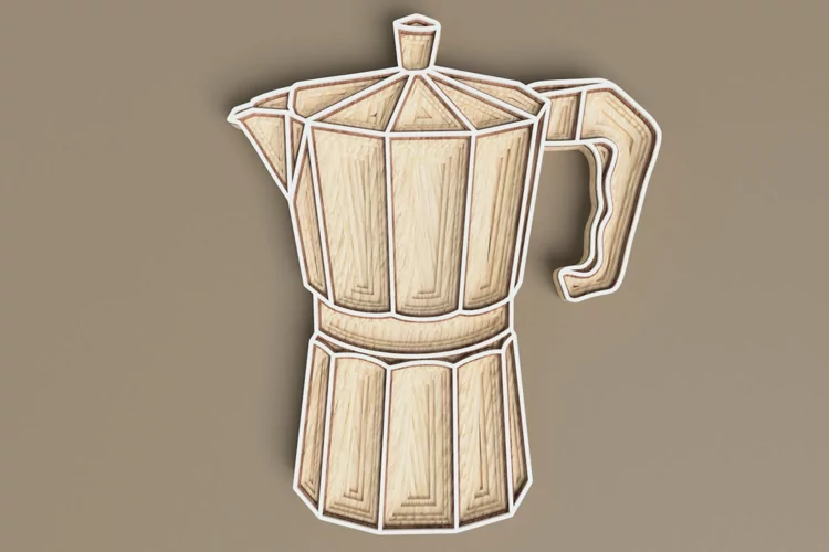 Cafetera Multicapa Vintage