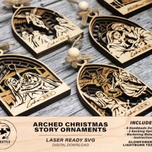 Adornos de The Arch Christmas Story ETSY