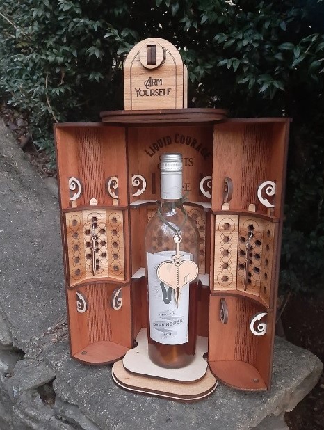 Caja de vino Doncella de la Guerra