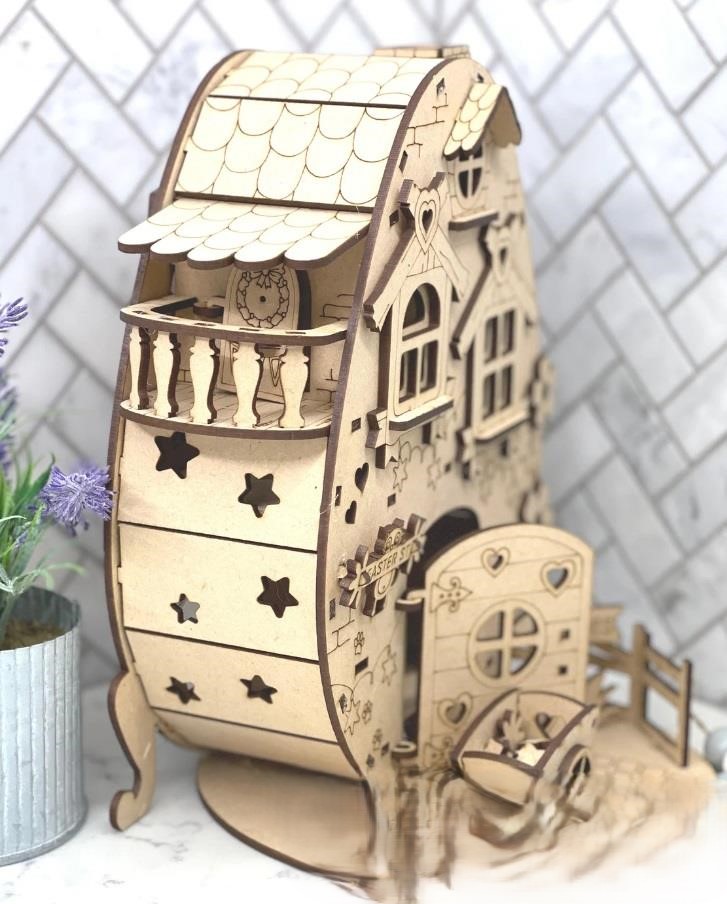 🏡🥚 Casa con Forma de Huevo de Pascua – Diseño Exclusivo 🐰✨ - Imagen 3