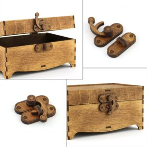 Cerraduras para cajas de madera