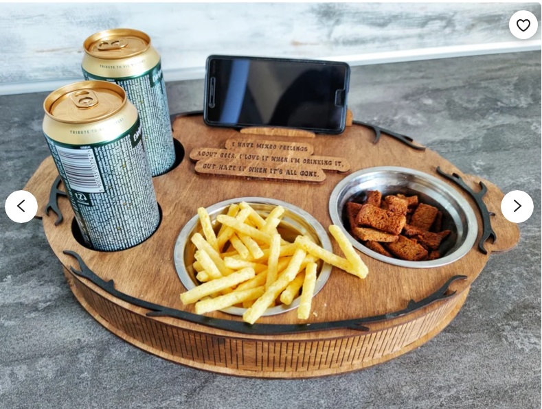 Bandeja Cervecera ovalada