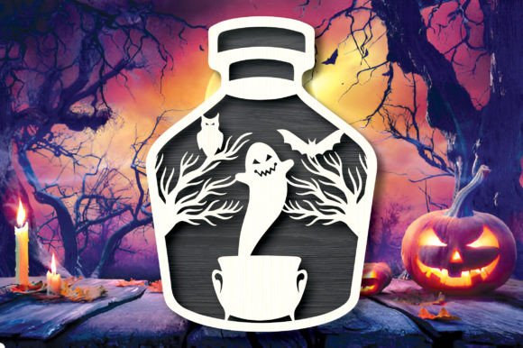 Halloween en frasco..