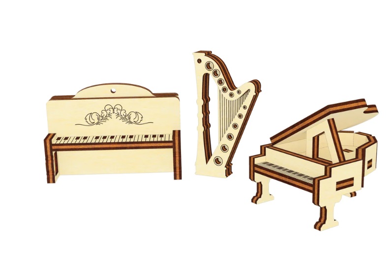 Llaveros de instrumentos musicales - Imagen 5
