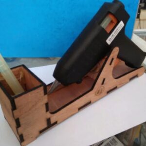 Soporte pistola pegamento 4mm