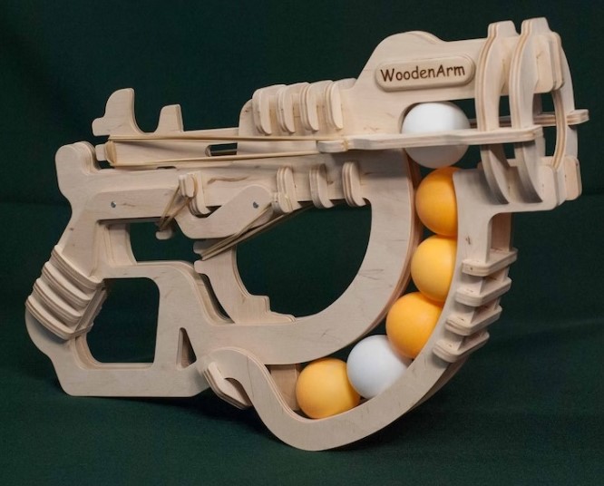 Pistola de PING PONG