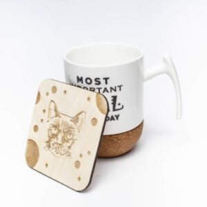 Posavasos Gato Siamés
