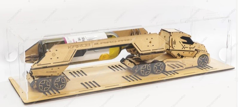 Tráiler moderno caja de vino - Imagen 4