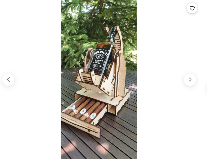 Soporte botella de Whisky Jack Daniels - Imagen 2