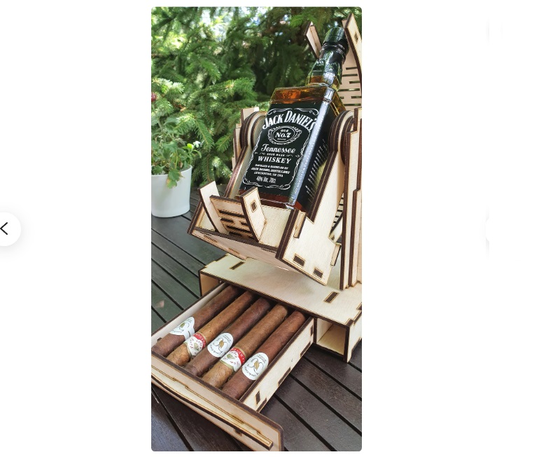 Soporte botella de Whisky Jack Daniels - Imagen 5