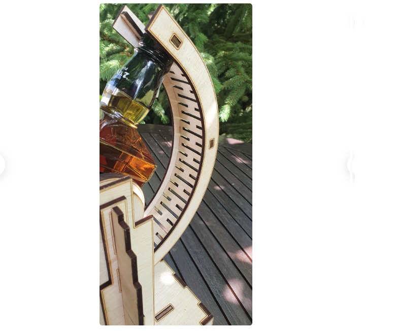 Soporte botella de Whisky Jack Daniels - Imagen 6