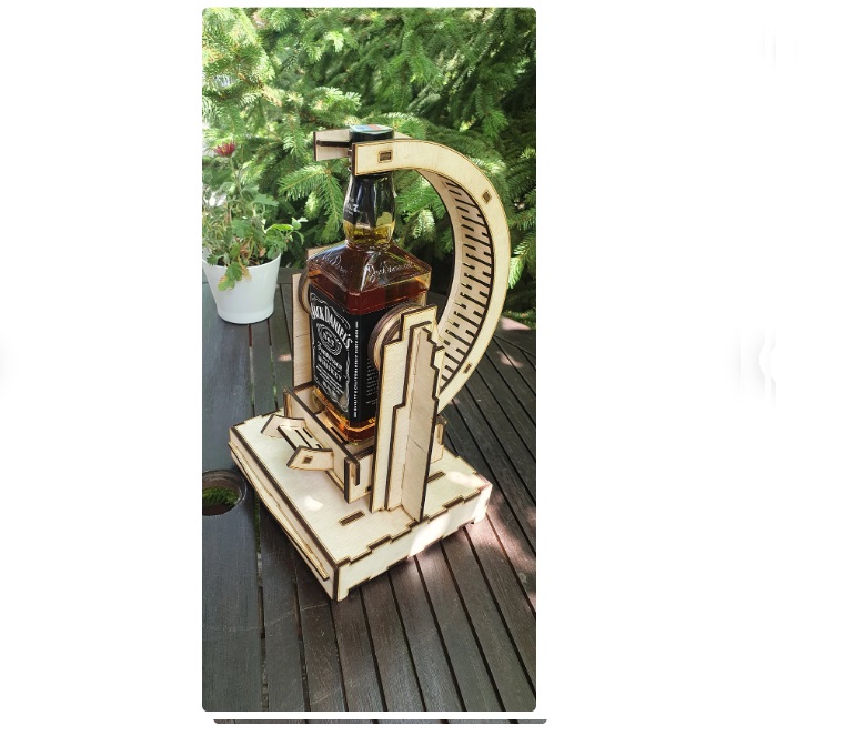 Soporte botella de Whisky Jack Daniels - Imagen 8