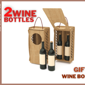 Caja doble Vino
