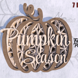 Fall Pumpkin 7 Layers