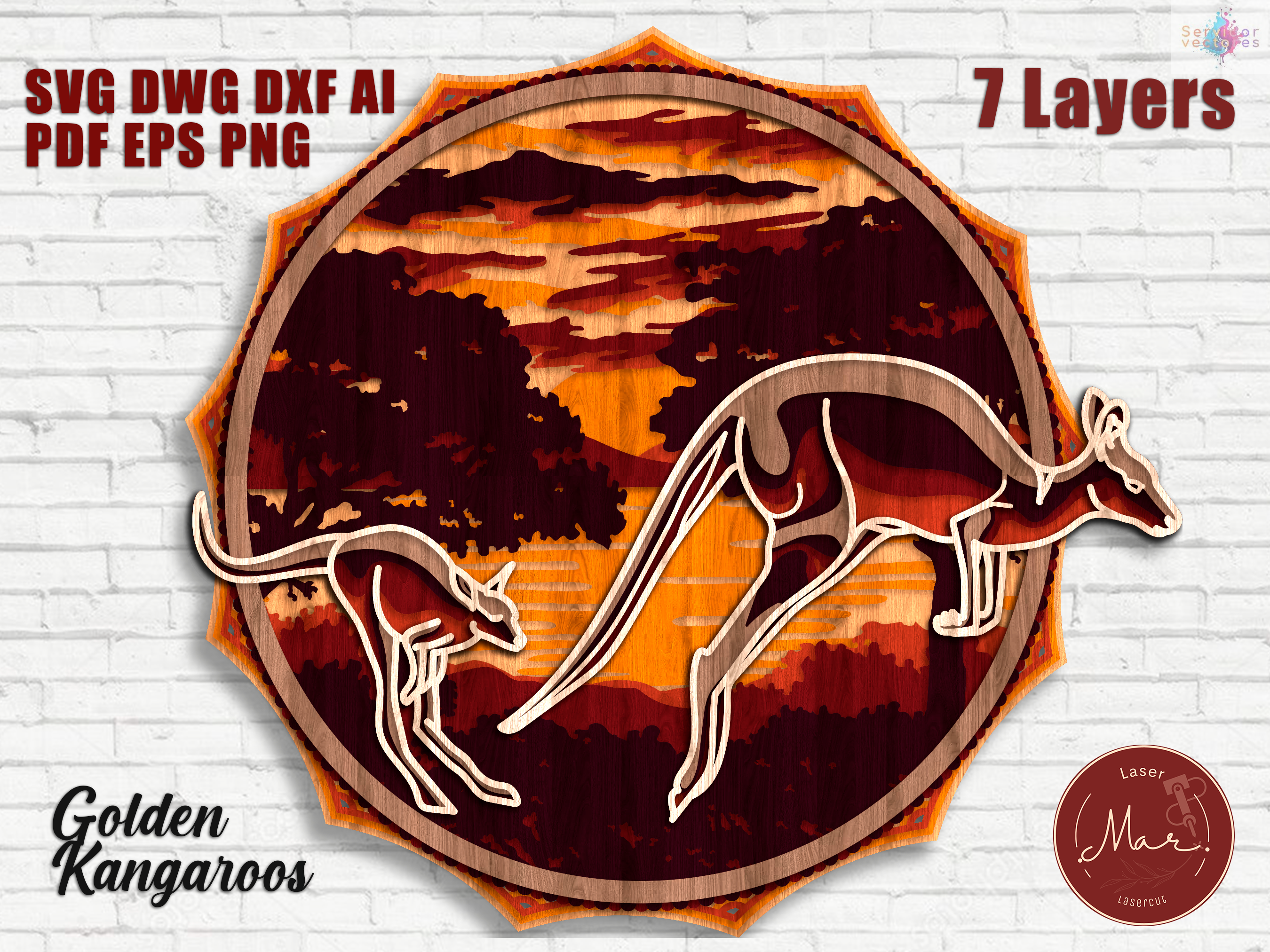 Golden Kangaroos 7 Layers