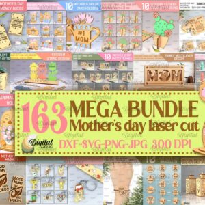 Bundles Día de la Madre - 163 Diseños ETSY