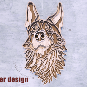 German Shepherd Files MarLaserCut