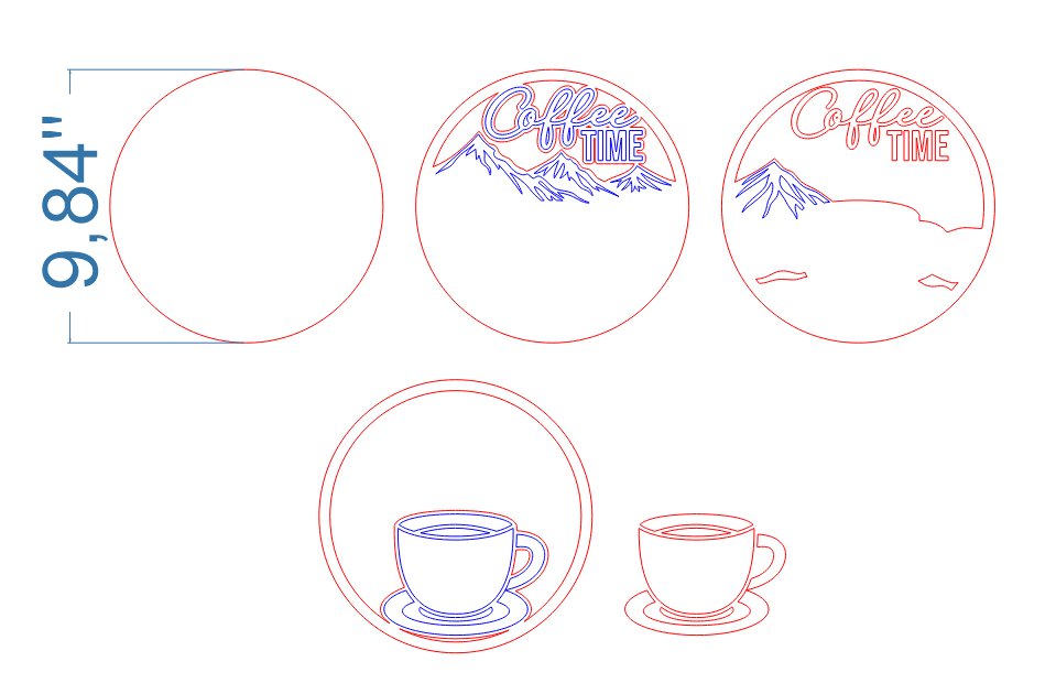 Cartel Colgante de Café - Imagen 3