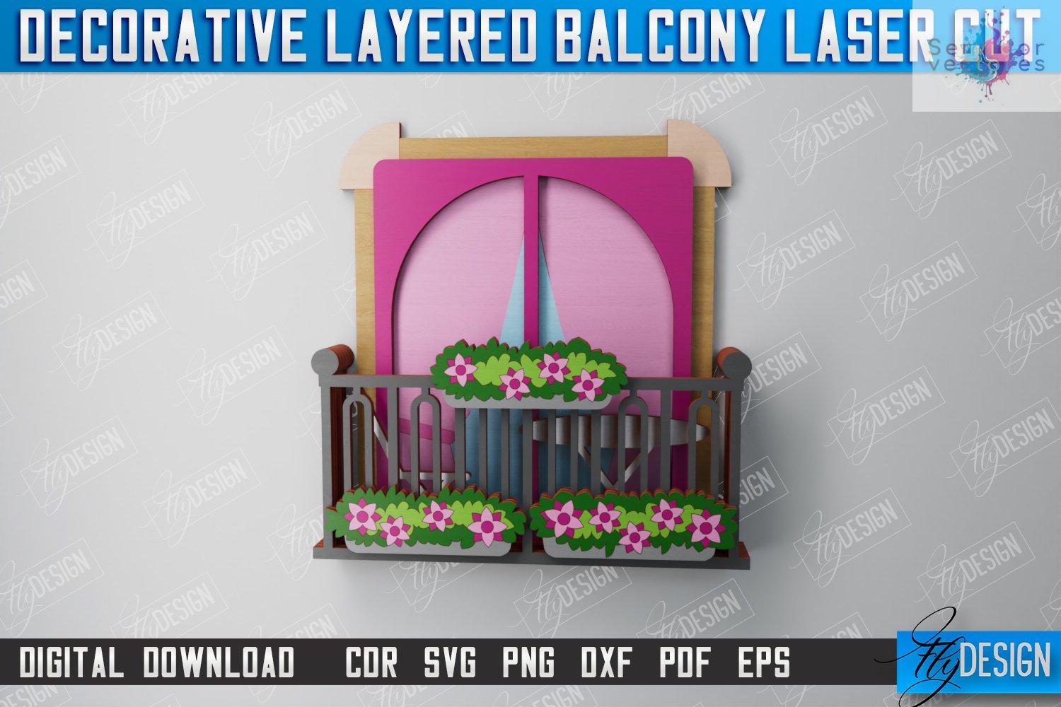 Bundle de 10 Diseños de Balcones - Imagen 3
