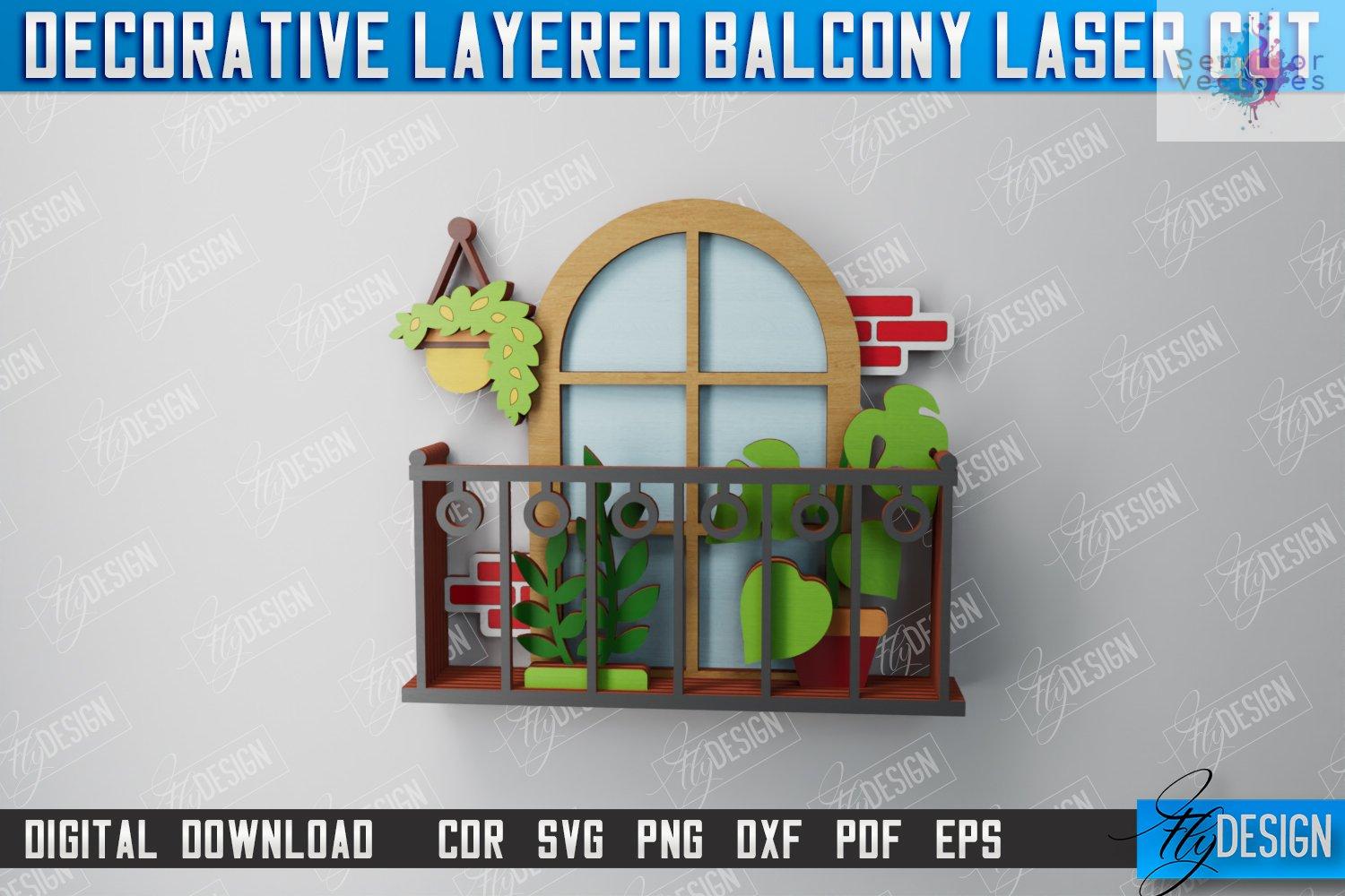 Bundle de 10 Diseños de Balcones - Imagen 11