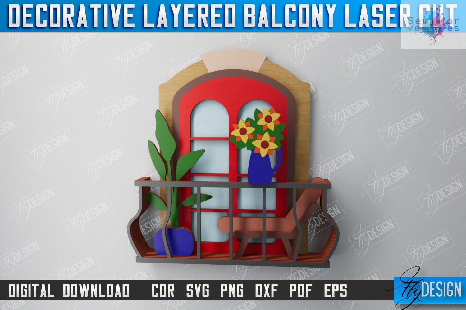 Bundle de 10 Diseños de Balcones - Imagen 10