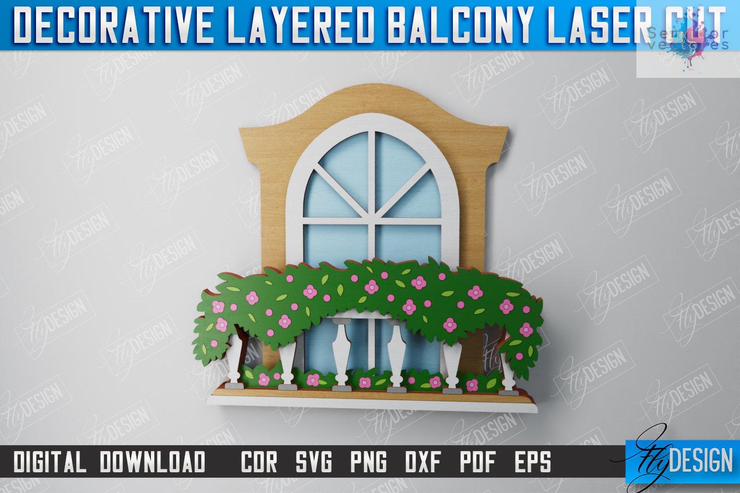 Bundle de 10 Diseños de Balcones - Imagen 9