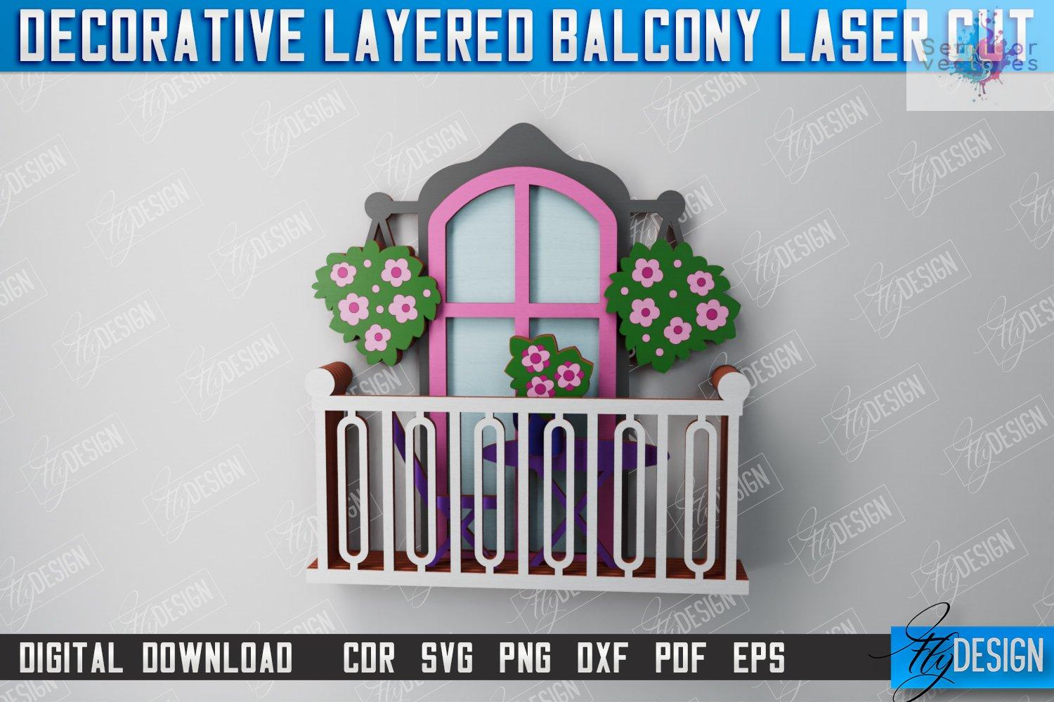 Bundle de 10 Diseños de Balcones - Imagen 7