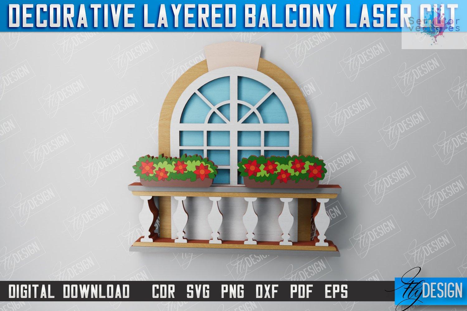 Bundle de 10 Diseños de Balcones - Imagen 6