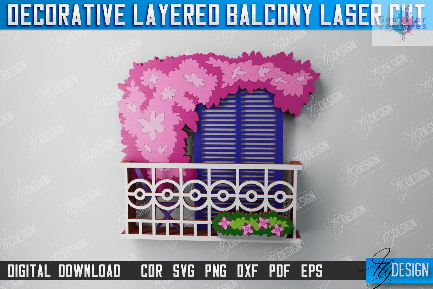 Bundle de 10 Diseños de Balcones - Imagen 4
