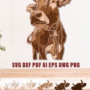 Farm Cow 5 Layers