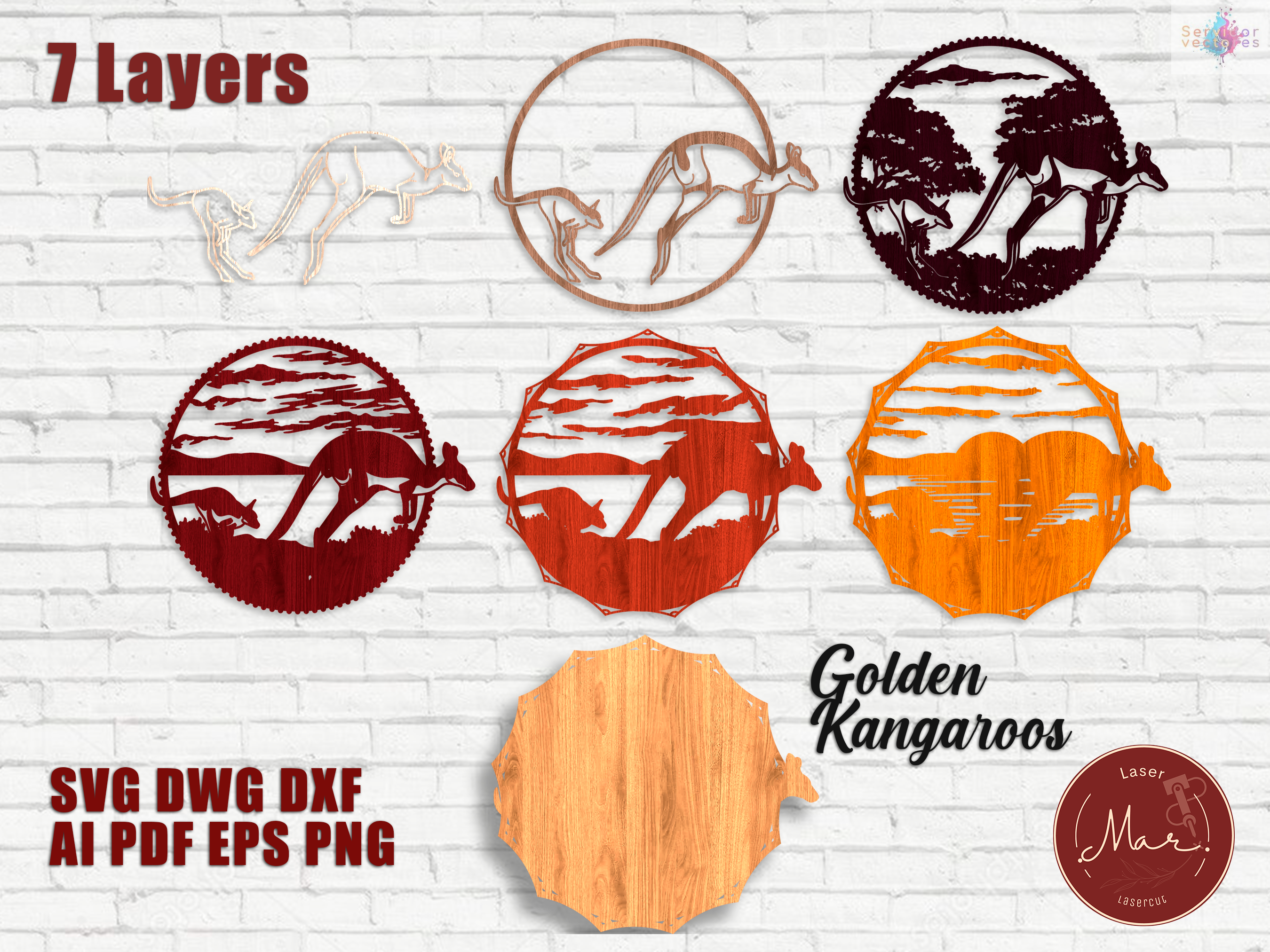 Golden Kangaroos 7 Layers - Imagen 2