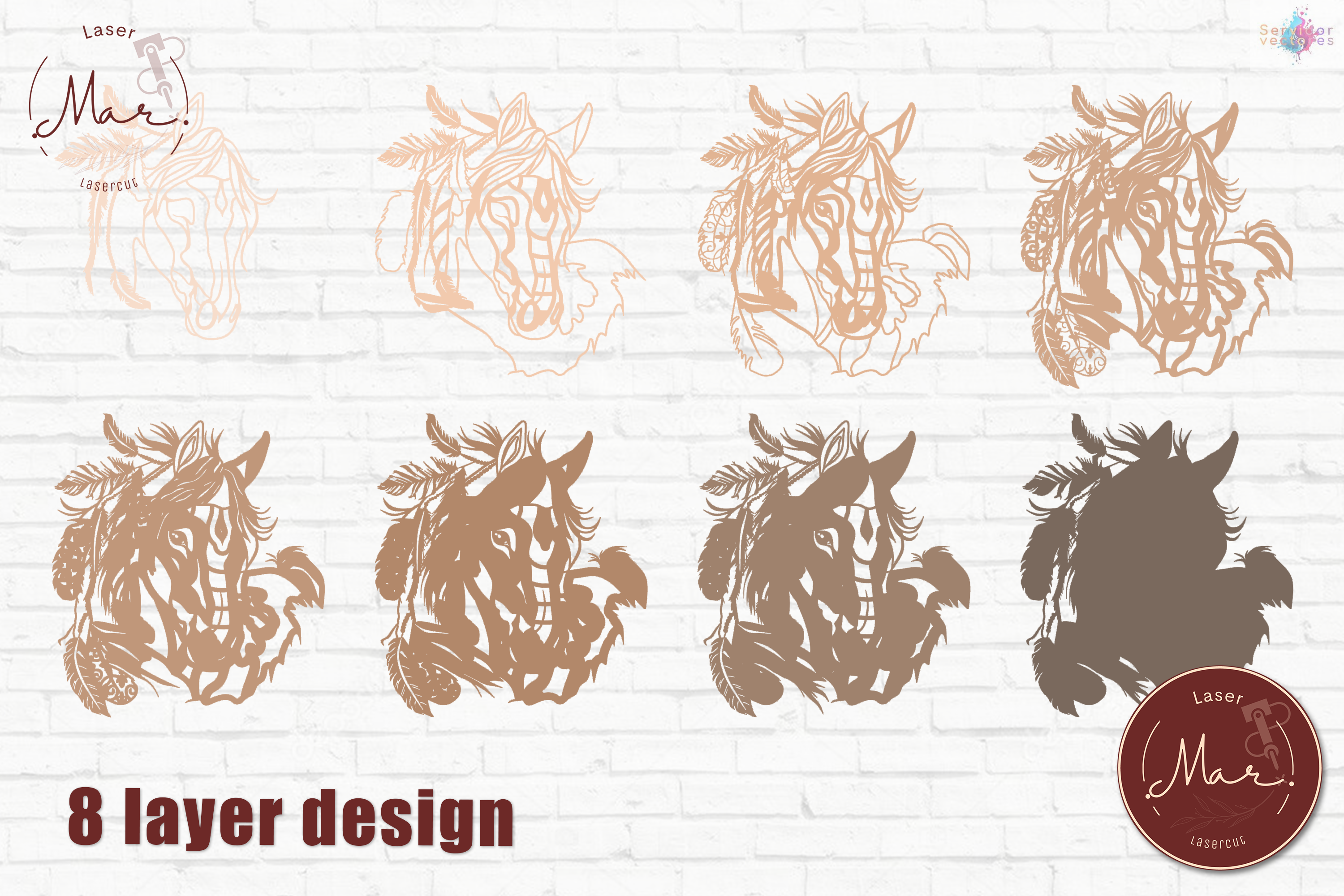 Indian Horse 8 Layers - Imagen 2