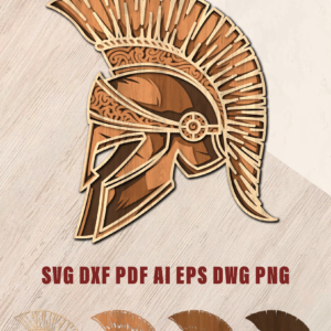 Gladiator Helmet Files MarLaserCut