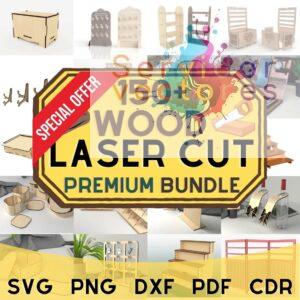 150+ Wood Laser Cut Premium Bundle ETSY