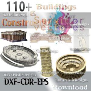 Bundles mas de 110 EDIFICIOS - ETSY