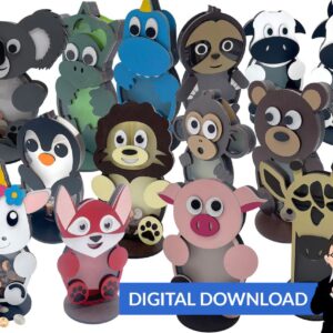 Pack de Adornos de Animales ETSY