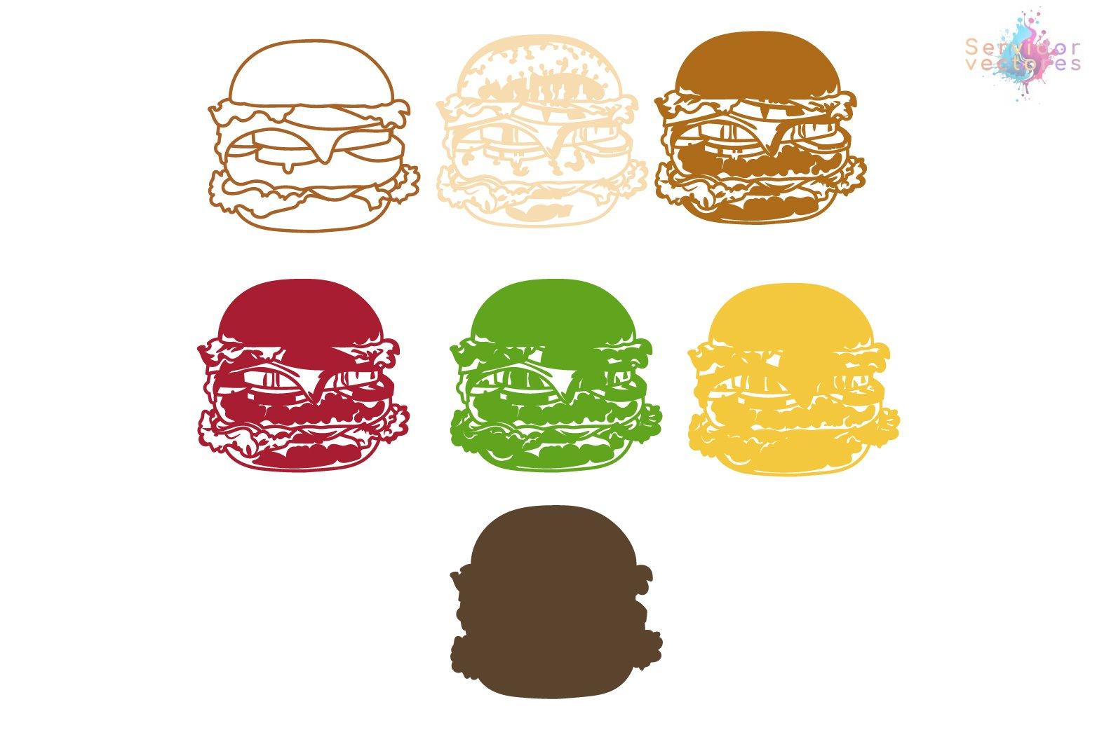 Cuadro de Hamburguesa Multicapa - Imagen 3