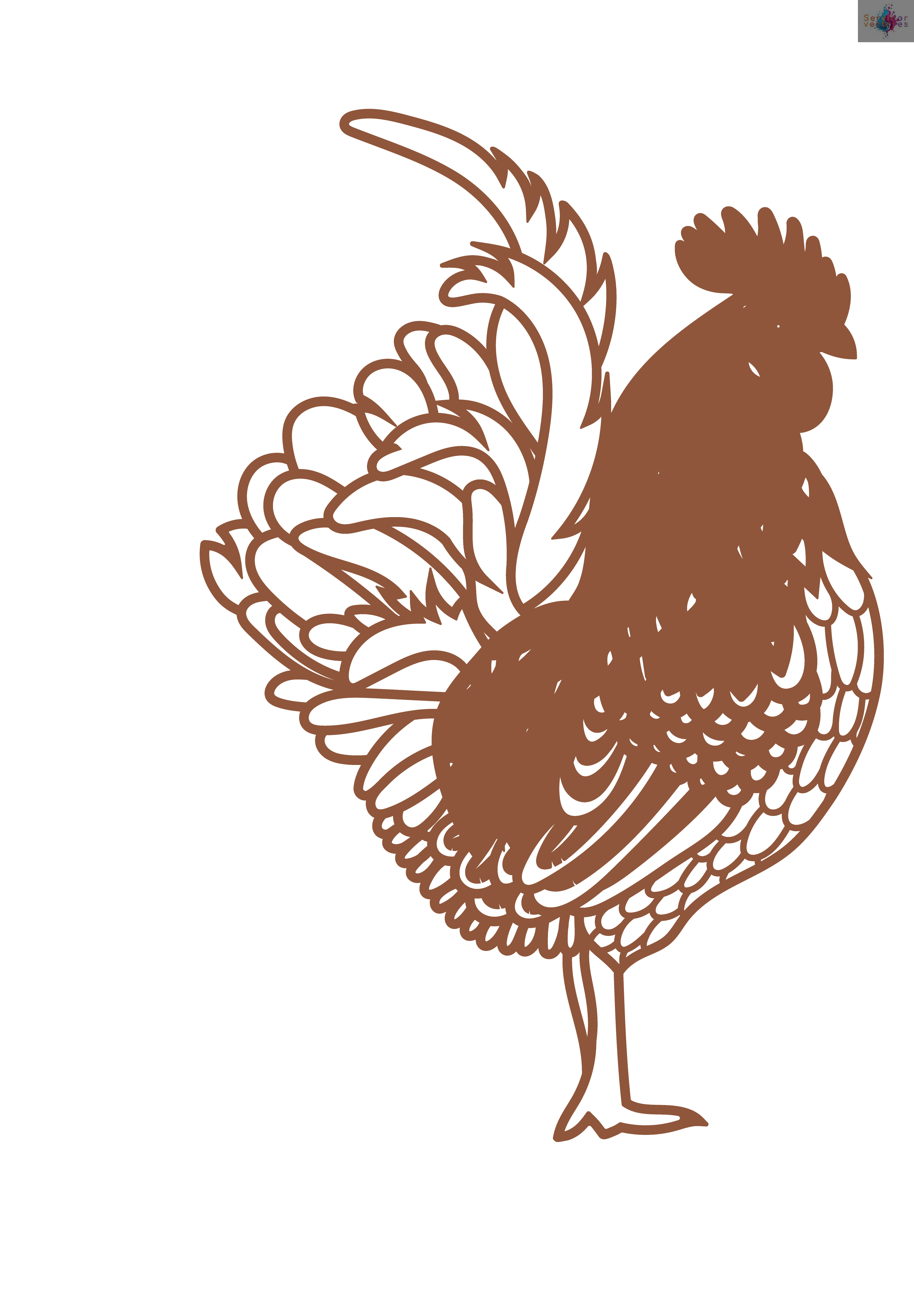 Chicken - Rooster 6 layers - Imagen 5