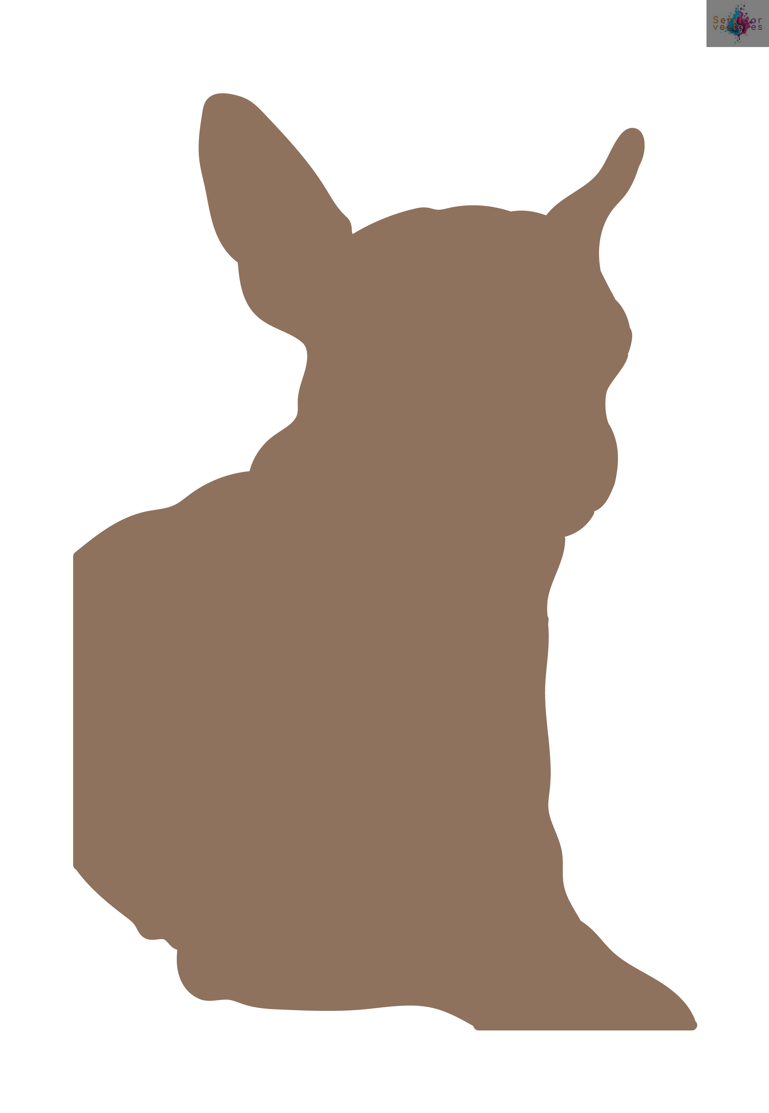 Chihuahua Dog 4 layers - Imagen 5