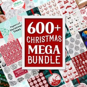 600 Christmas Decorations Mega Bundle