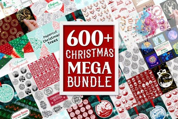 600 Christmas Decorations Mega Bundle