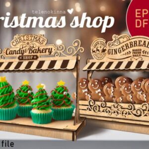 Adorno Pequeña Tienda de Navidad