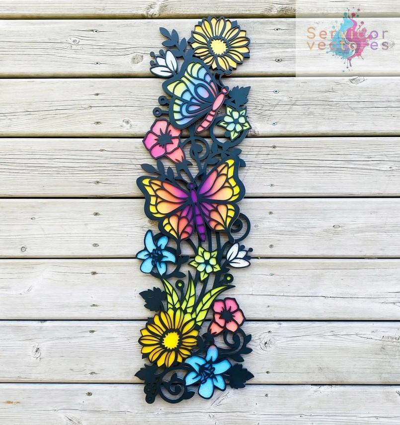 Decoración Vertical para Enrejado ETSY