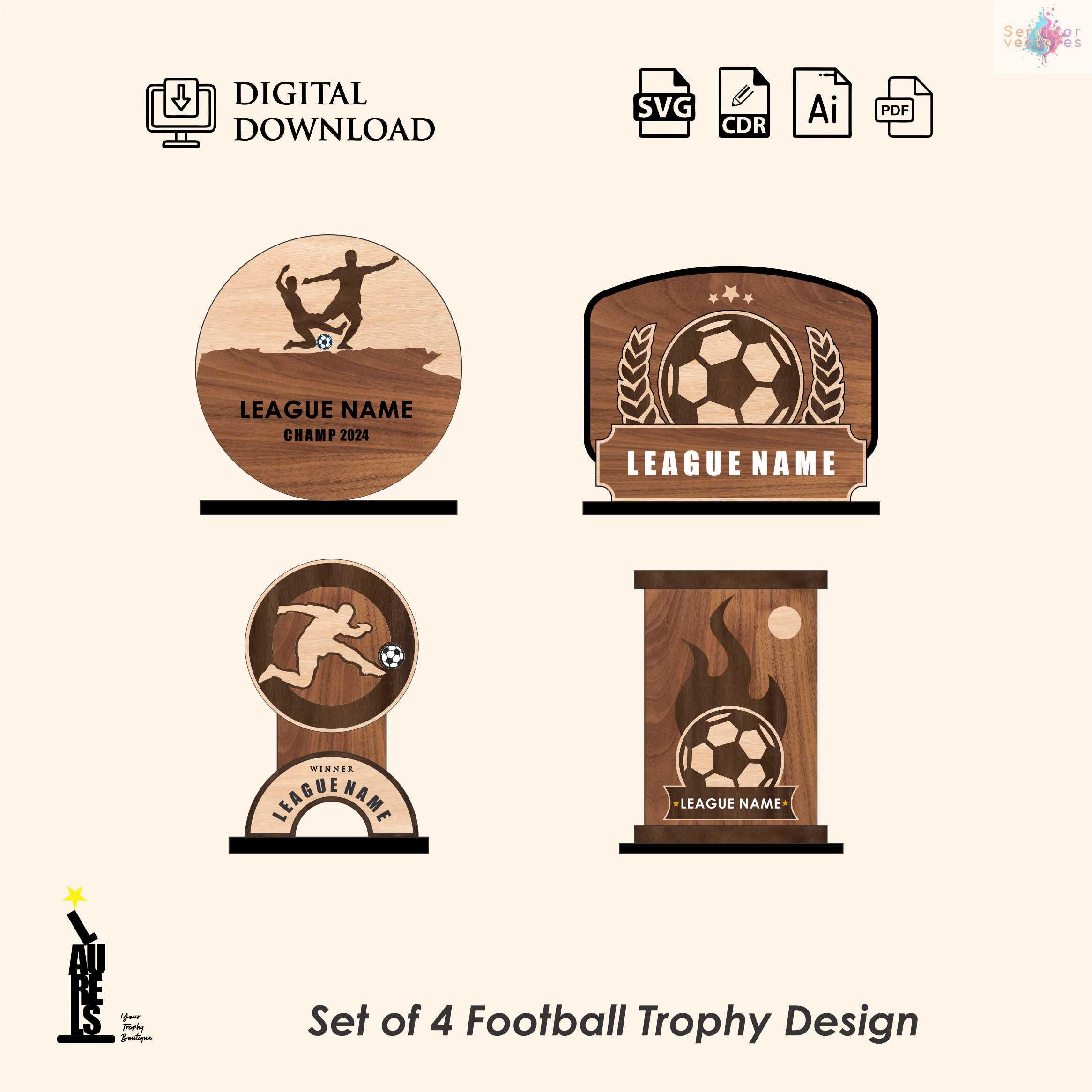 Bundle de Más de 40 Trofeos - ETSY - Imagen 9