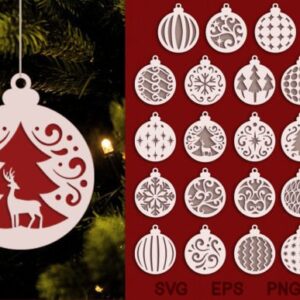 Adornos Circulares Navideños