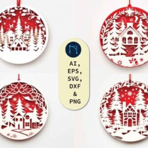 Adorno Bolas de Navidad V