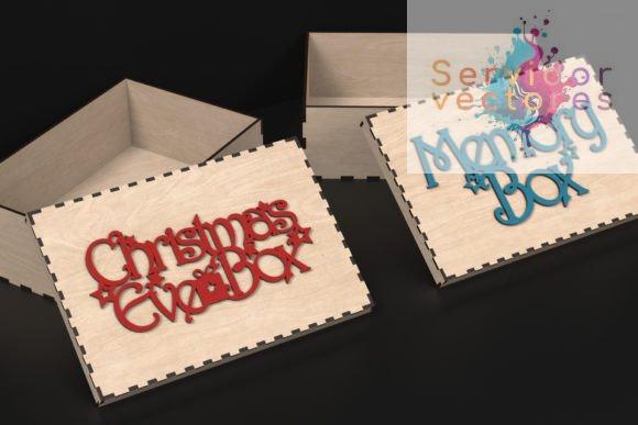 Caja Memory Box – Motivo Navideño