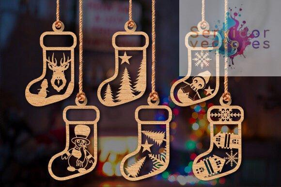 Adorno navidad Botas