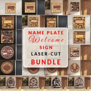 Bundles - Placas de bienvenida y señales decorativas