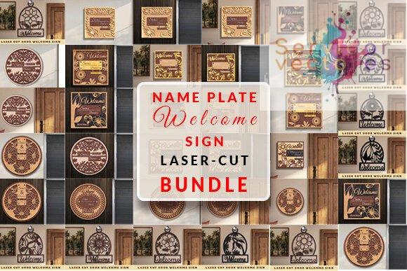 Bundles - Placas de bienvenida y señales decorativas